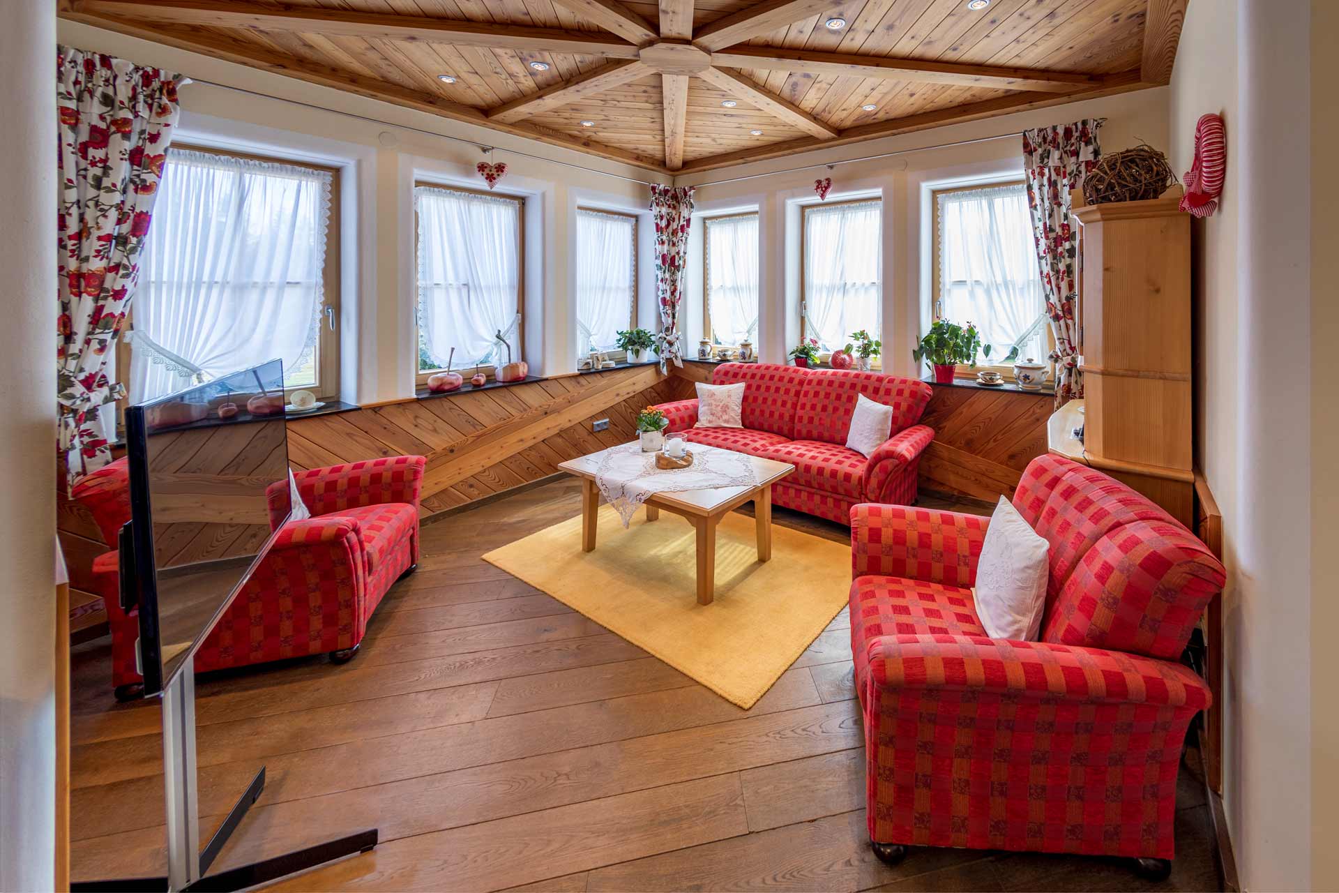 Ferienwohnung Lavendel - Wohnbereich